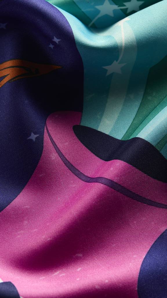 Aquarius Knot Wrap - 70cm x 70cm