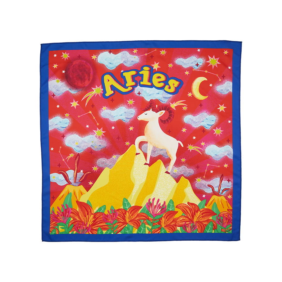 Aries Knot Wrap - 70cm x 70cm