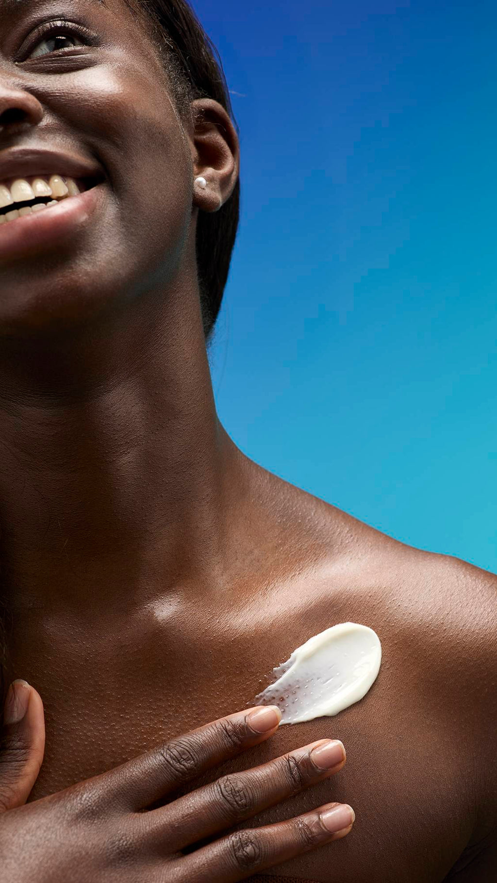 Blue Skies And Fluffy White Clouds