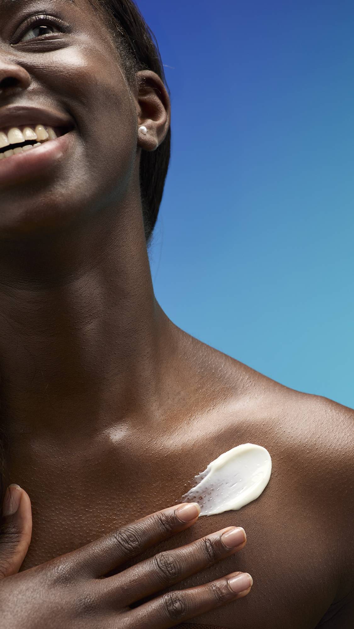 Blue Skies And Fluffy White Clouds