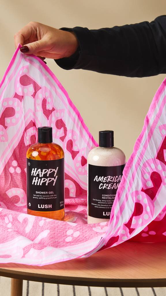 I Should Be So Lucky Knot Wrap - 70cm x 70cm